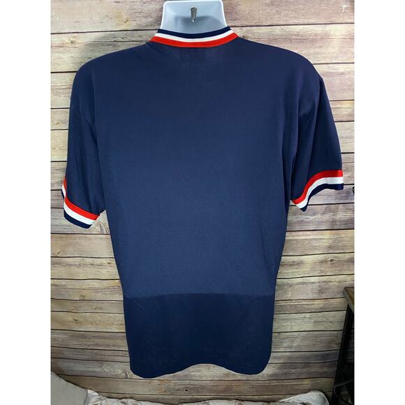 Vintage Cleveland Indians 1995 American League  T-Shirt Size Large 21x28 USA - Picture 3 of 10